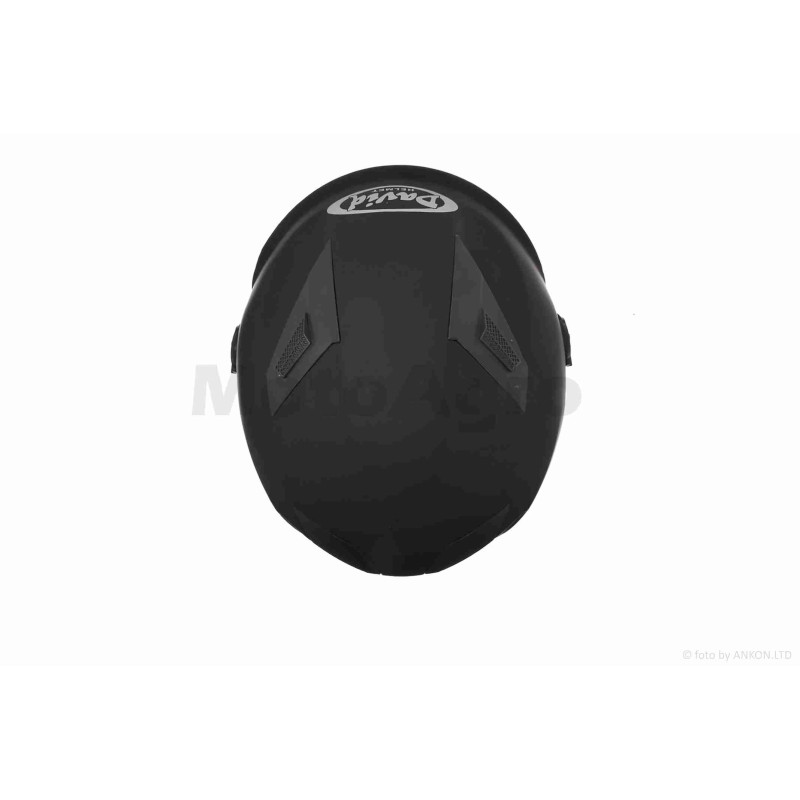 Шолом відкритий  "DAVID"  (#D017, синій Willys Star, S, ABS, чорна зірка)