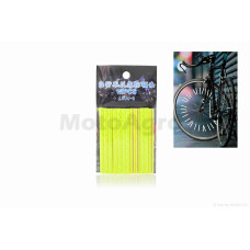 Світловідбивачі на спиці 12шт жовті L-74 D-5 FGT-001