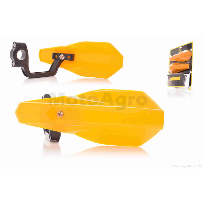 Захист рук на кермо (пара)  мото  #VLM-026  "CHENGYE"  (жовтий)