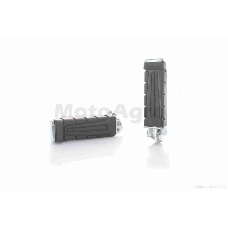 Підніжки пасажира  CB/CG  метал, прогумовані  #2