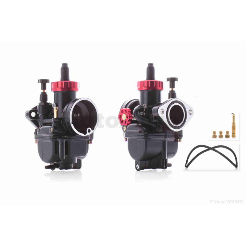 Карбюратор  PE22FL  ручне підкачування  "LIPAI"  (чорний, CNC, +жиклери 0.42/1.05/.1.08/1.1)