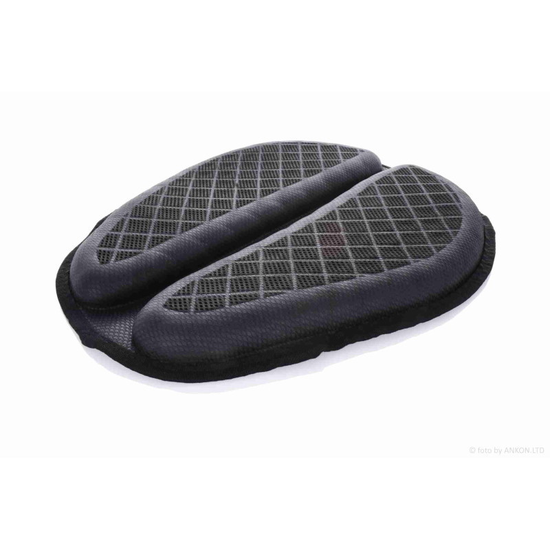 Подушка сидіння  мото  42*35см  "LIPAI"  (#1929, чорна, силікон, дихаюча)