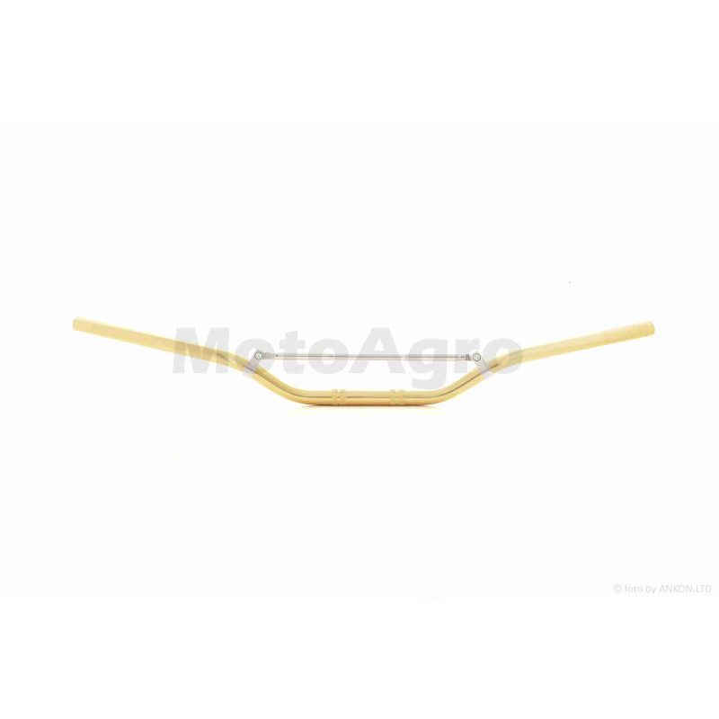 Кермо  мото  d22-22-22  +перемичка  (жовте)