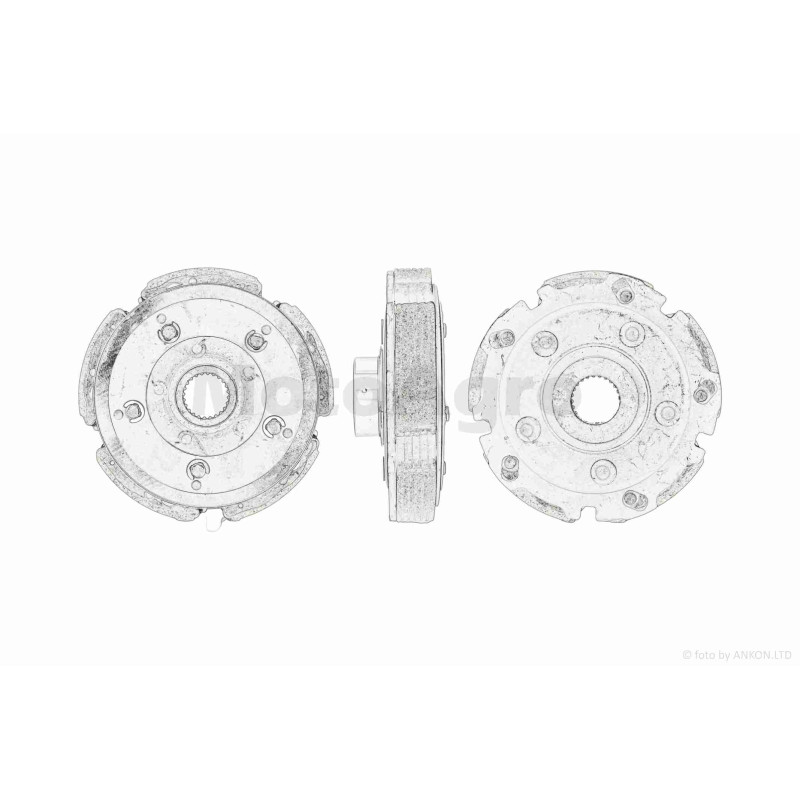 Колодки зчеплення  ATV  YFM 125-660