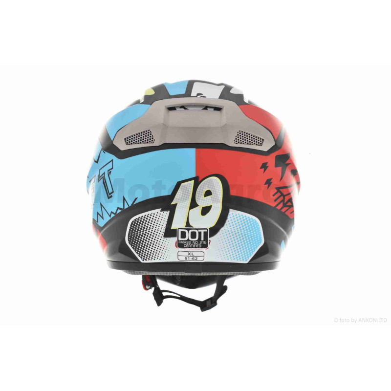 Шолом кросовий  "IBK"  (#126, YQ-43, L)