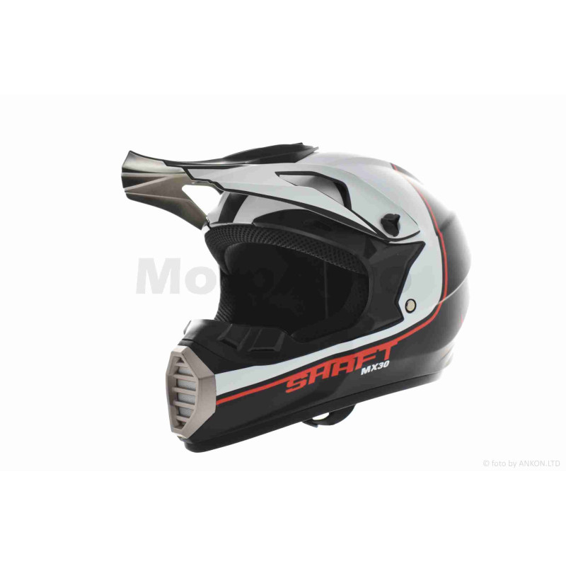 Шолом кросовий  "IBK"  (#126, YQ-46, XL, матовий)