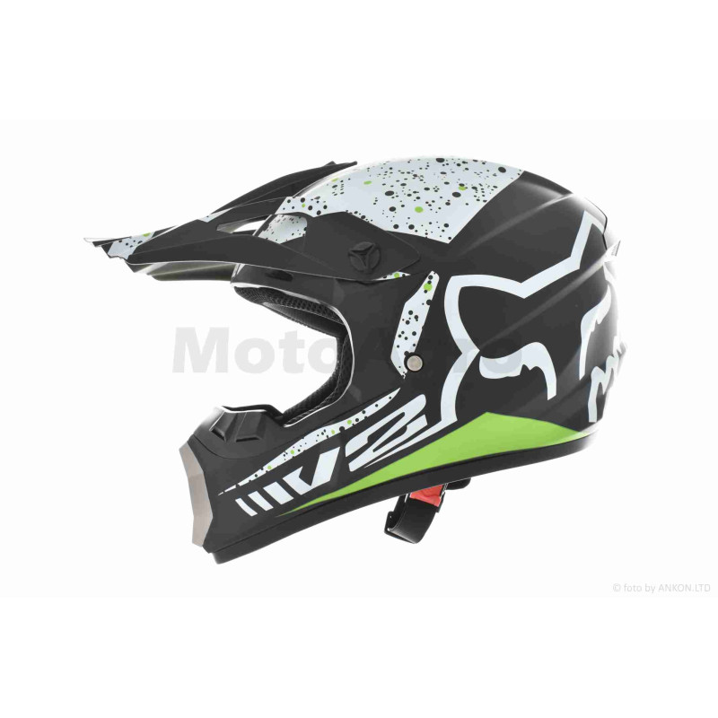 Шолом кросовий  "IBK"  (#126, YQ-48, XL, матовий)