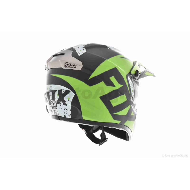 Шолом кросовий  "IBK"  (#126, YQ-48, XL, матовий)