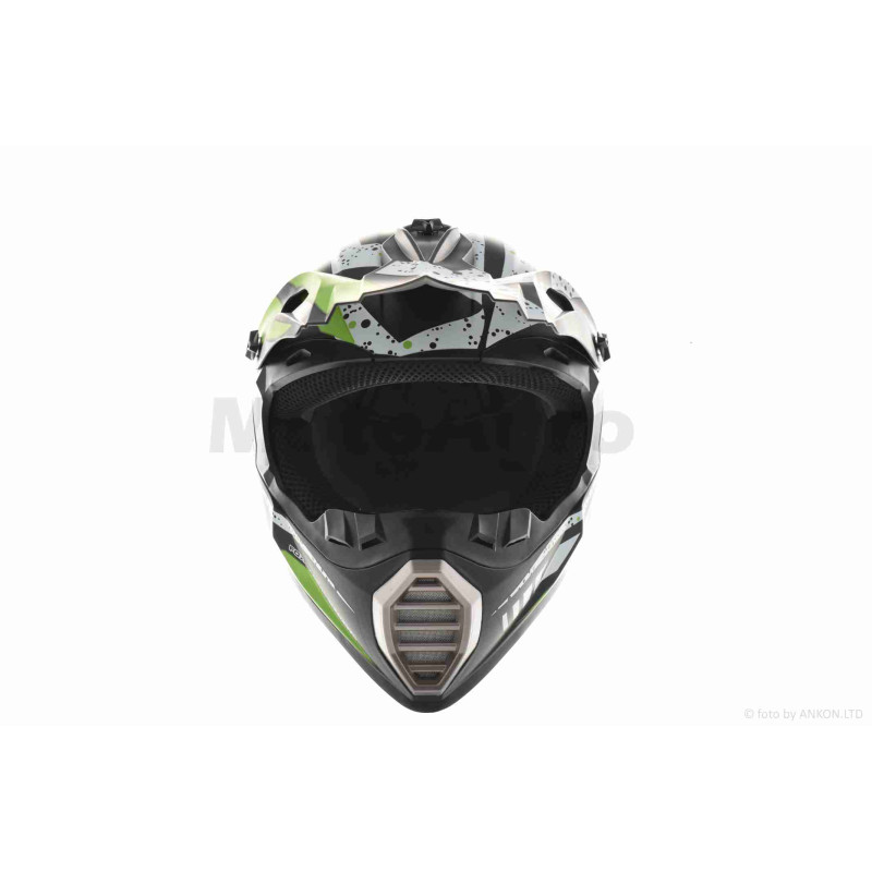 Шолом кросовий  "IBK"  (#126, YQ-48, XL, матовий)