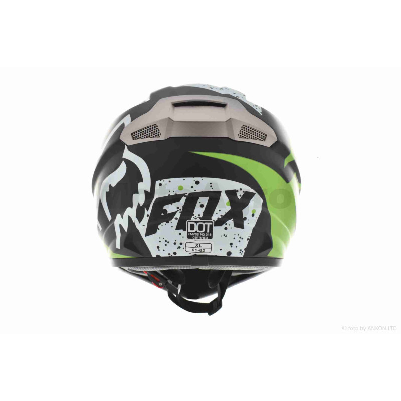 Шолом кросовий  "IBK"  (#126, YQ-48, L, матовий)