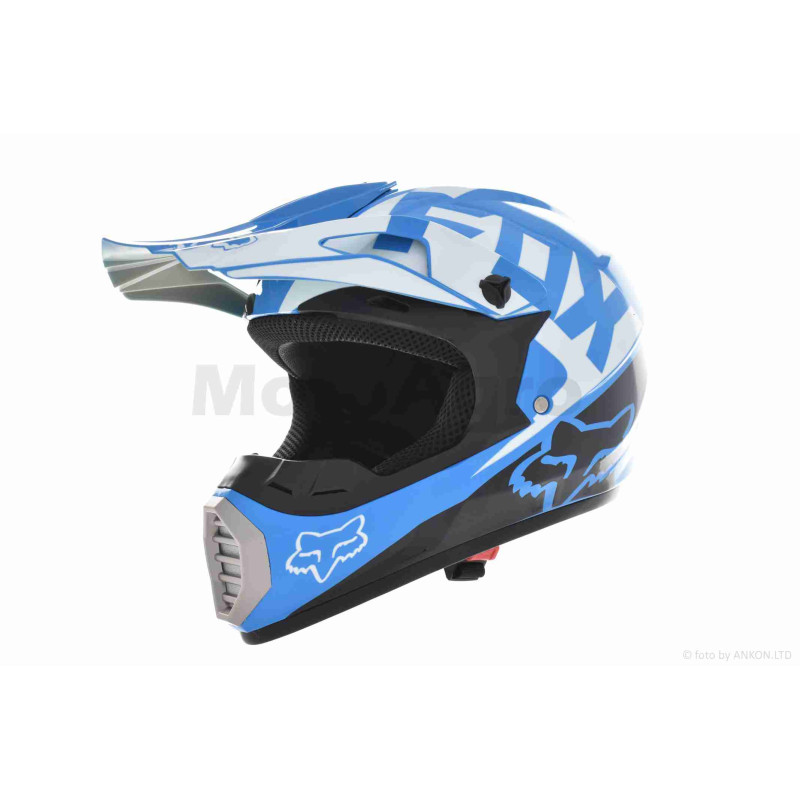 Шолом кросовий  "IBK"  (#126, YQ-50, XL, глянсовий)