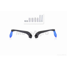 Захист рук на кермо (пара) мото CNC "LIPAI" ( JZ-A001 чорно-синя)