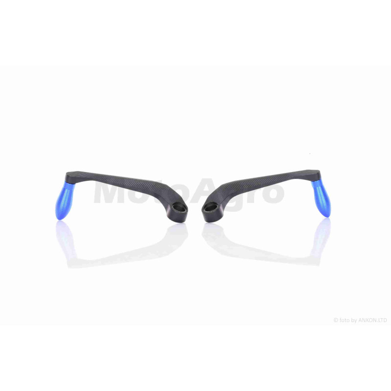 Захист рук на кермо (пара)  мото  CNC  "LIPAI"  (#JZ-A001, чорно-синя)