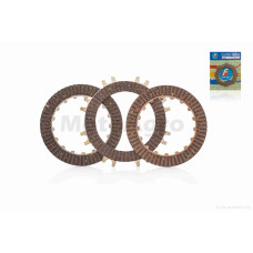 Диски зчеплення на мопед дельта 3шт напівавтомат "DDL"