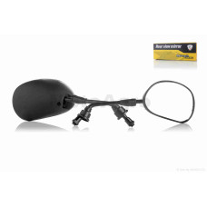 Дзеркала Active 110 M10 R+R овальні з фіксатором чорні "5FX"