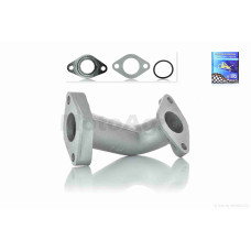 Патрубок карбюратора (колектор) на мопед дельта на мопед альфа d22 L120 PRO "LIPAI"