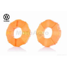 Гумки демпферні колеса на мопед дельта силікон помаранчеві "VLAND"