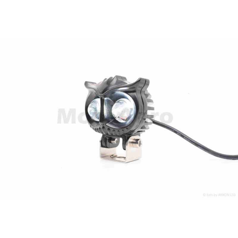 Фара додаткова діодна, пугач, 65-53mm, 9-60V, IP67, ближній/далекий, біле світло  #S32-21Z1