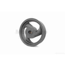 Диск колеса задній 10"-2.50 литий 19 шліців 3 спиці барабан 110mm (ZW50QT-7)