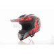 Шолом кросовий  "IBK"  (#126, червоний, XL)  #RACING