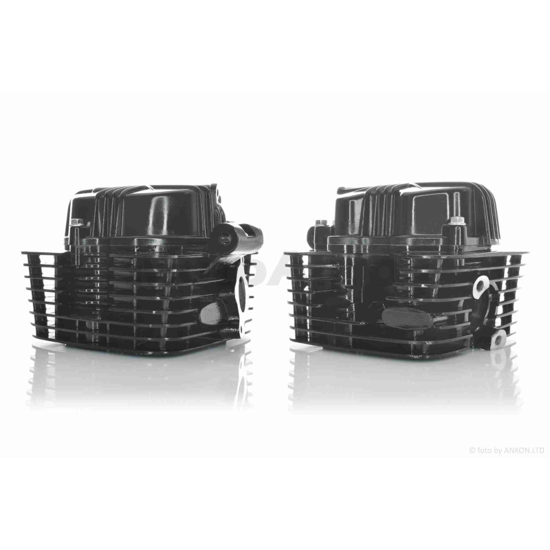 Головка циліндра  167FMM  CG250 D67, d28/34  у зборі  #PRO  "LIPAI"  (чорна)