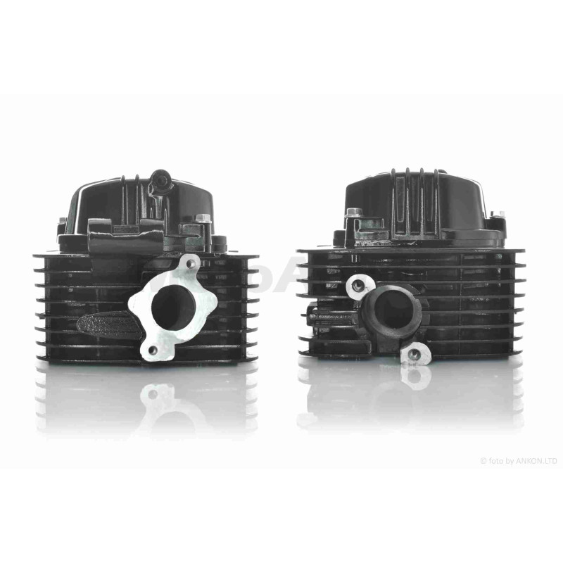 Головка циліндра  167FMM  CG250 D67, d28/34  у зборі  #PRO  "LIPAI"  (чорна)