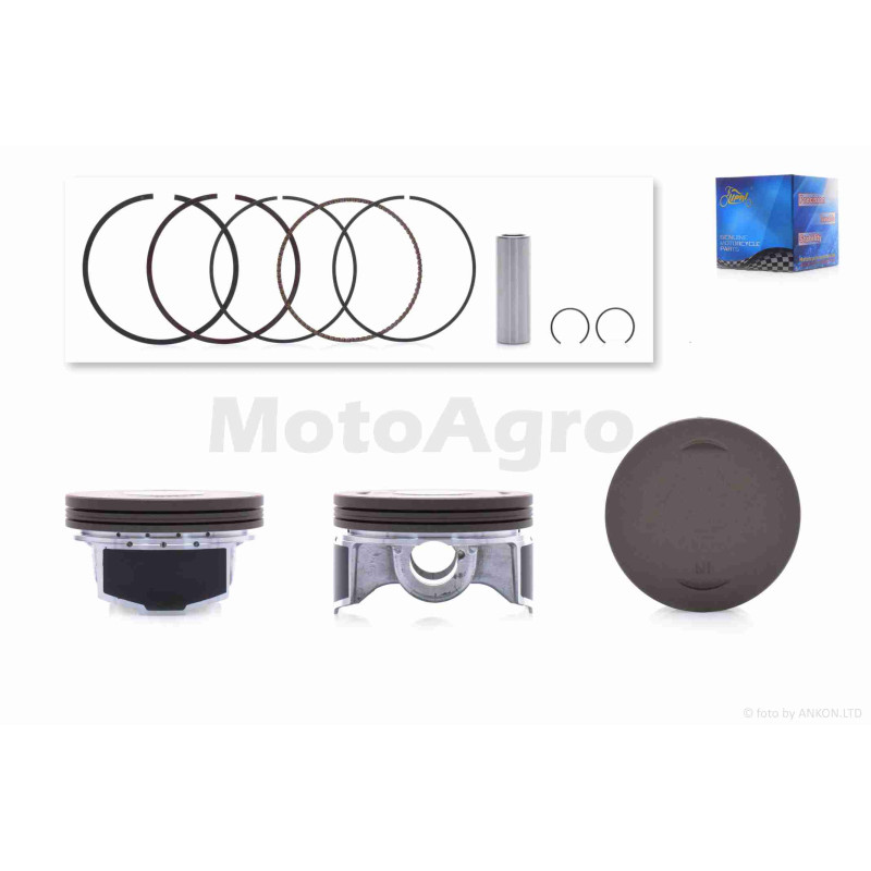 Поршень к-кт  CB250 (172FMM)  STD  72.00, p16, 2V  тефлон  "LIPAI"