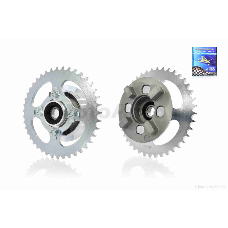 Демпфер заднього колеса  Delta  під шпильки, у зборі  +зірка  428-41T  "LIPAI"