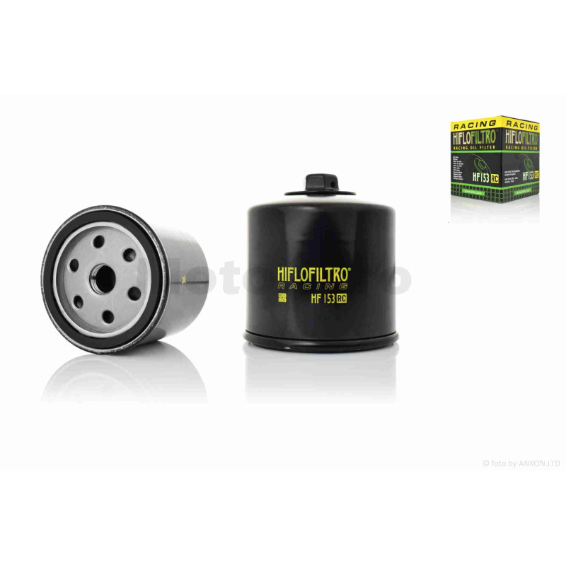 Фільтр масляний мото  HF153RC  D76/H72  "HIFLO"  ТАЙЛАНД