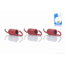 Пружины колодок сцепления на скутер хонда дио на китайский скутер 3шт "SAKOU" (красные)