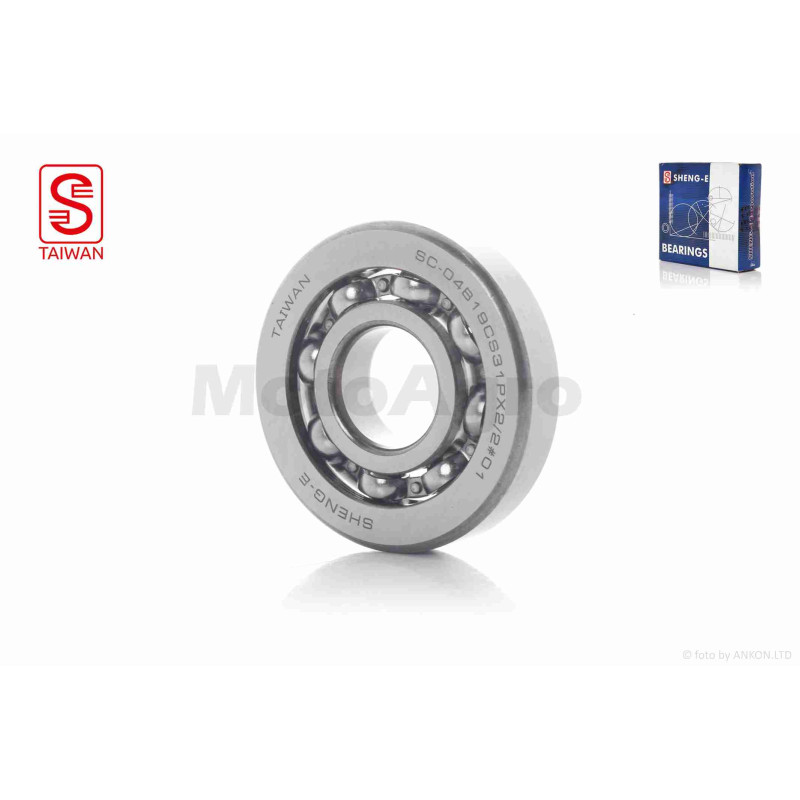 Підшипник колінвалу  DIO AF34/35/ZX  (B19, 20-56-12)  "SEE"  ТАЙВАНЬ