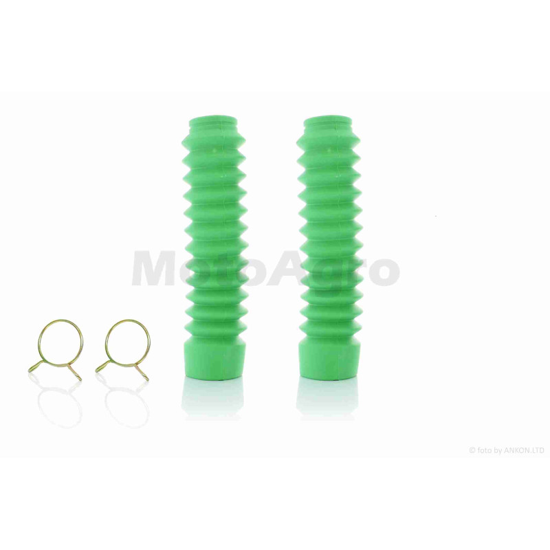 Гофри вилки  універсальні  d-30/45, L-200  зелен і (клас A)  +хомути