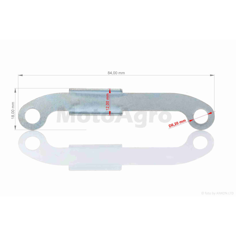 Пластина кріплення проводки генератора  GY6 150  #OEM