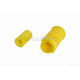 Накладки ніжки перемикання передач  CB/CG125/150  (жовті)