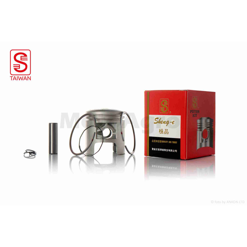 Поршень к-кт  TB60 (2T ланцюг)  +0.75  43.75  "SEE"  (Sheng-E)  ТАЙВАНЬ  (акція)