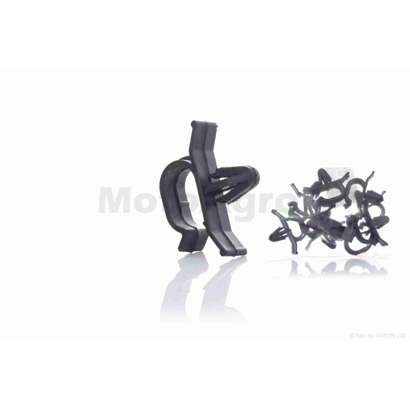 Хомут кріплення шланга/троса до рами (10шт, пластиковий) #1