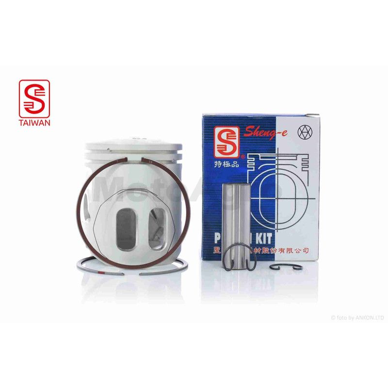 Поршень к-кт  JOG 100, AXIS 100  +0.75  52.75  p12  "SEE"  (Sheng-E)  ТАЙВАНЬ