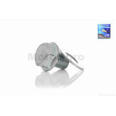 Болт зливу олії на мопед дельта +шайба "LIPAI"