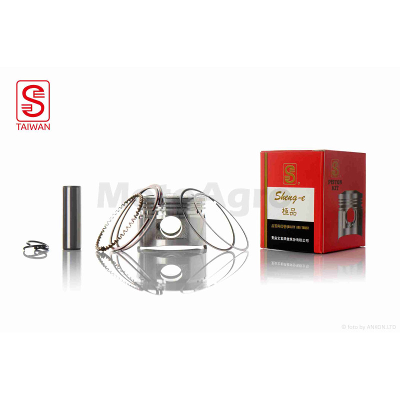 Поршень к-кт GY6 65 +0.25 44.25 "SEE" (Sheng-E) ТАЙВАНЬ