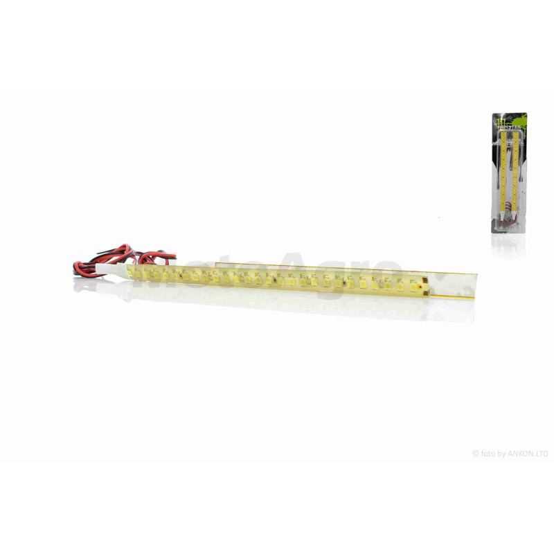 Стрічка світлодіодна в силіконі на двосторонньому скотчі (150mm, біла, 2шт)