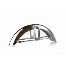 Крыло на мопед дельта перед хром усиленное "LIPAI"