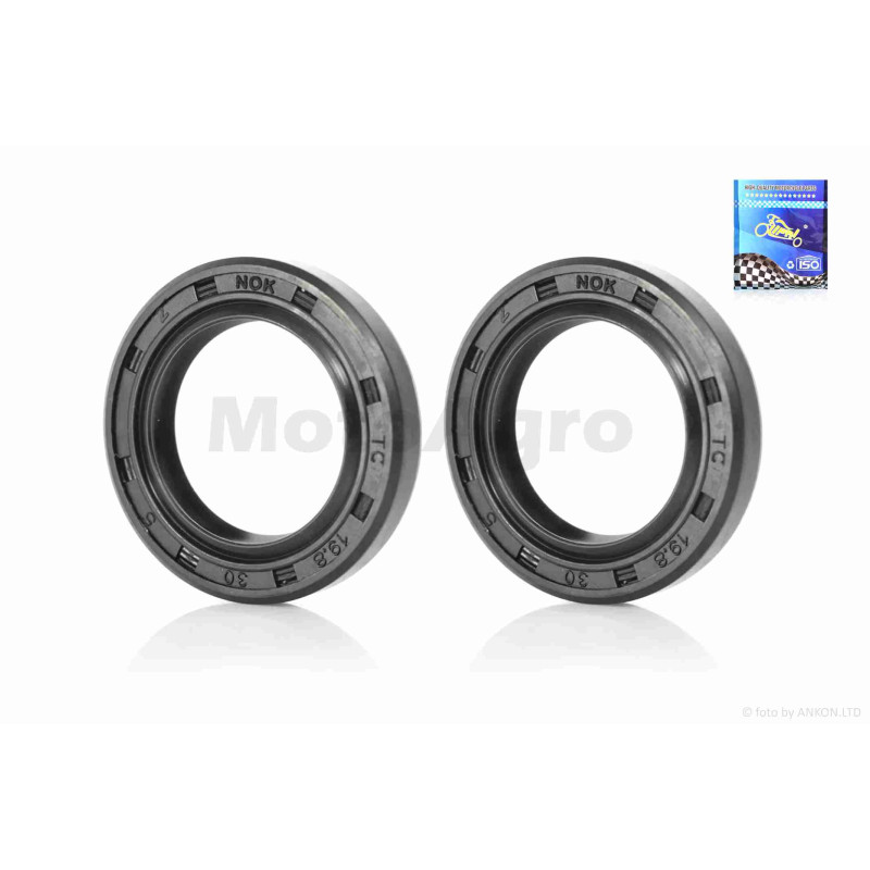 Сальники к-кт  GY6 150  2шт  "LIPAI"  (NOK)