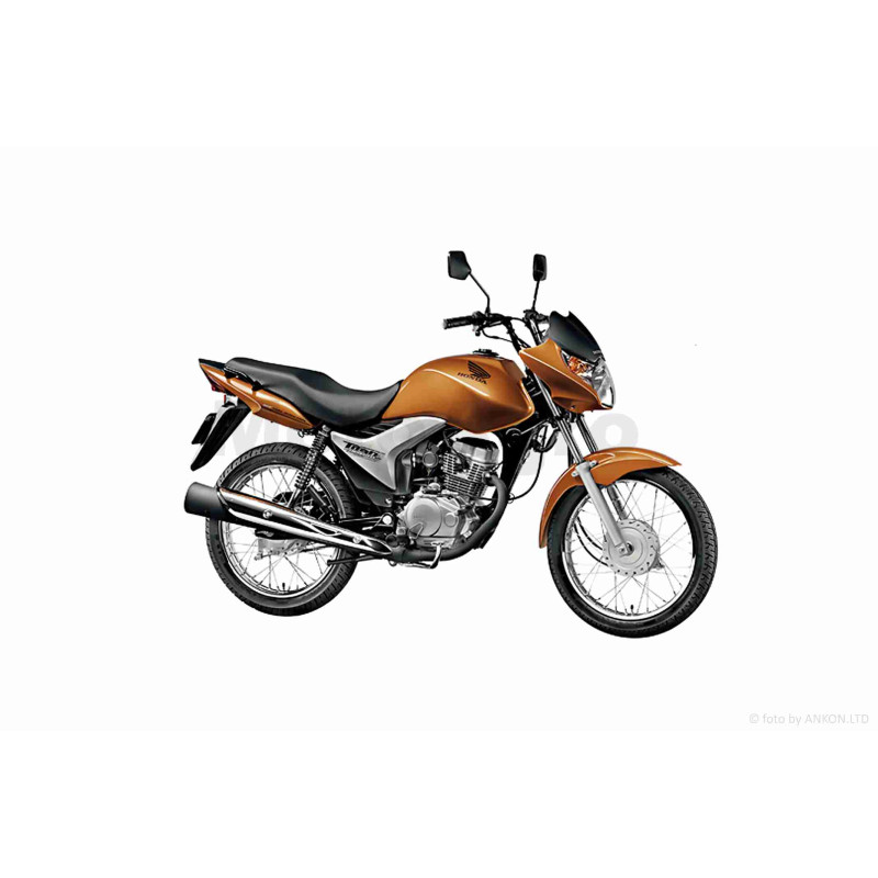 Обтічник з фарою  HONDA CG150 TITAN MIX EX 2010  червоний