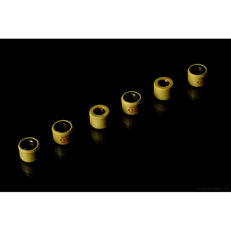 Ролики варіатора  Suzuki  16-12  7.5g  "SEE"  (Sheng-E)  ТАЙВАНЬ