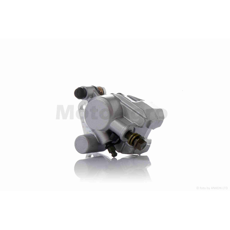 Супорт гальмівний  GY6  передній, однопоршневий, вухо вправо  "LIPAI"  (сірий)