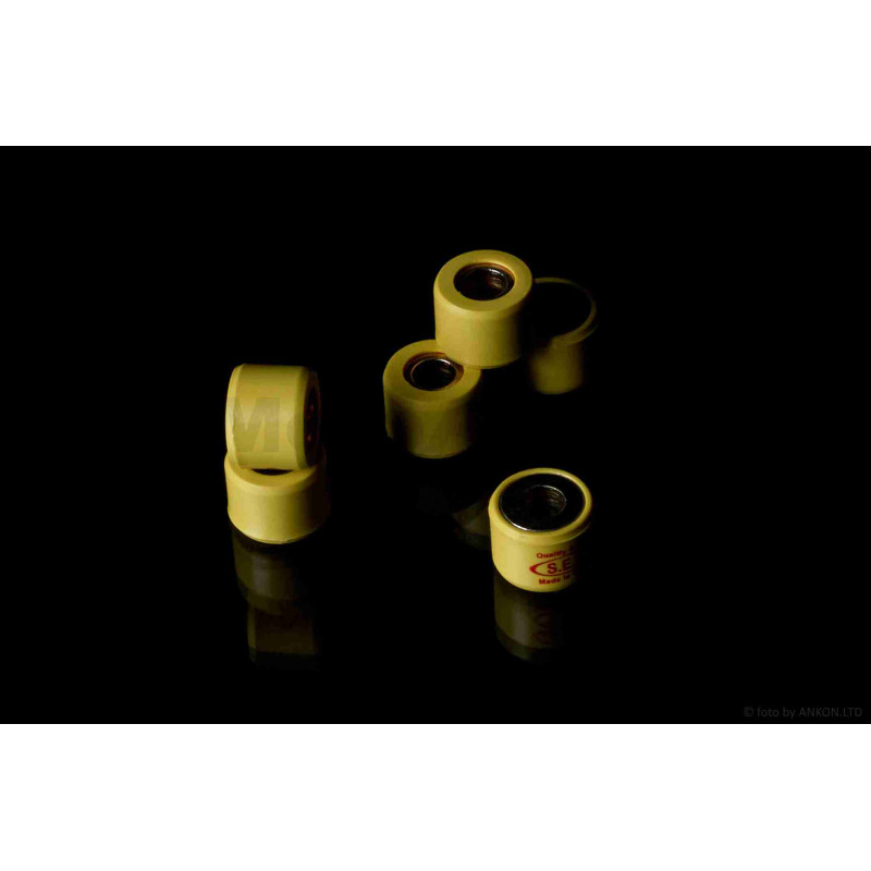 Ролики варіатора  Honda, GY6 50  16-13 4.5g  "SEE"  (Sheng-E)  ТАЙВАНЬ