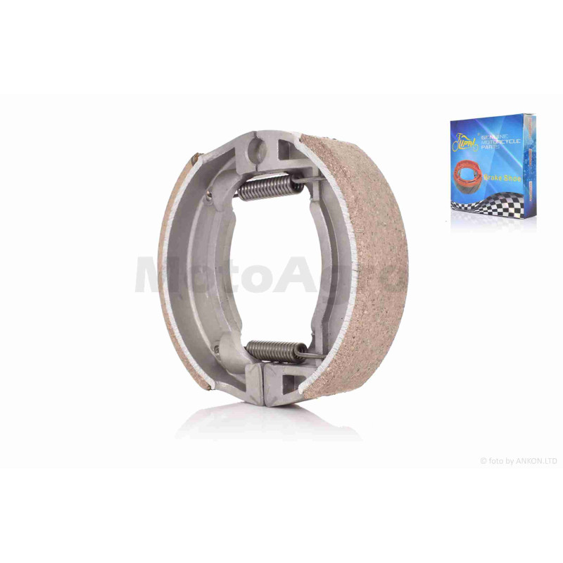 Колодки гальмівні (барабан)  GY6 10/12", LEAD, Delta  коса пружина  "LIPAI"