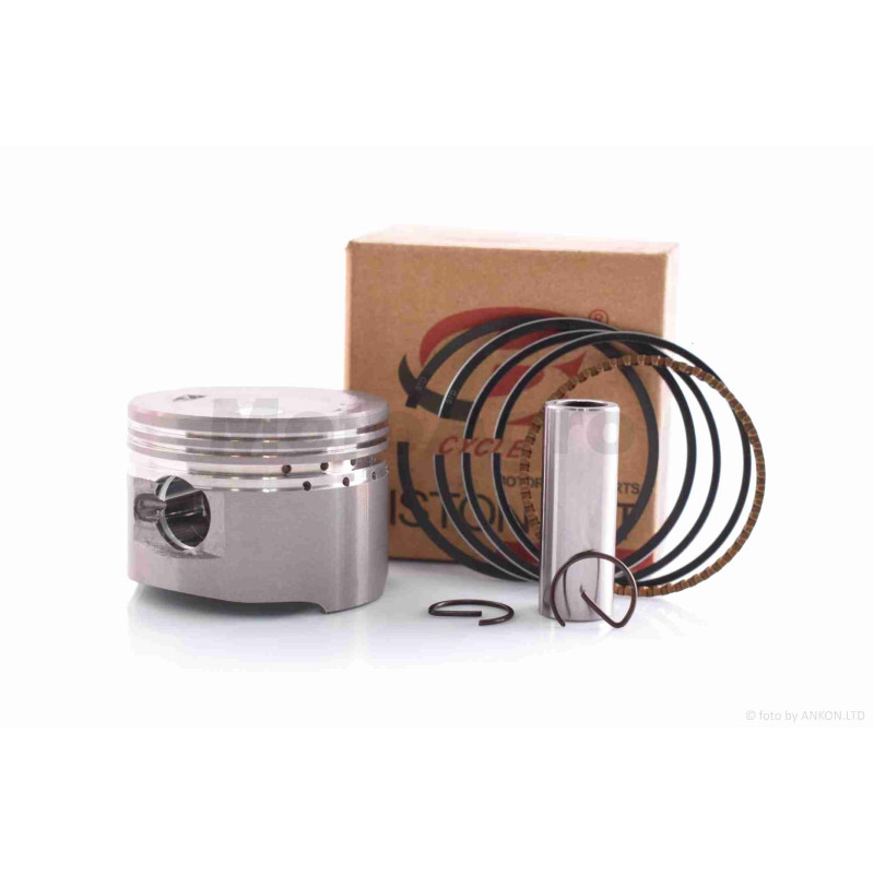 Поршень к-кт  GY6 80  STD  47.00  "B-CYCLE"  (сірий)