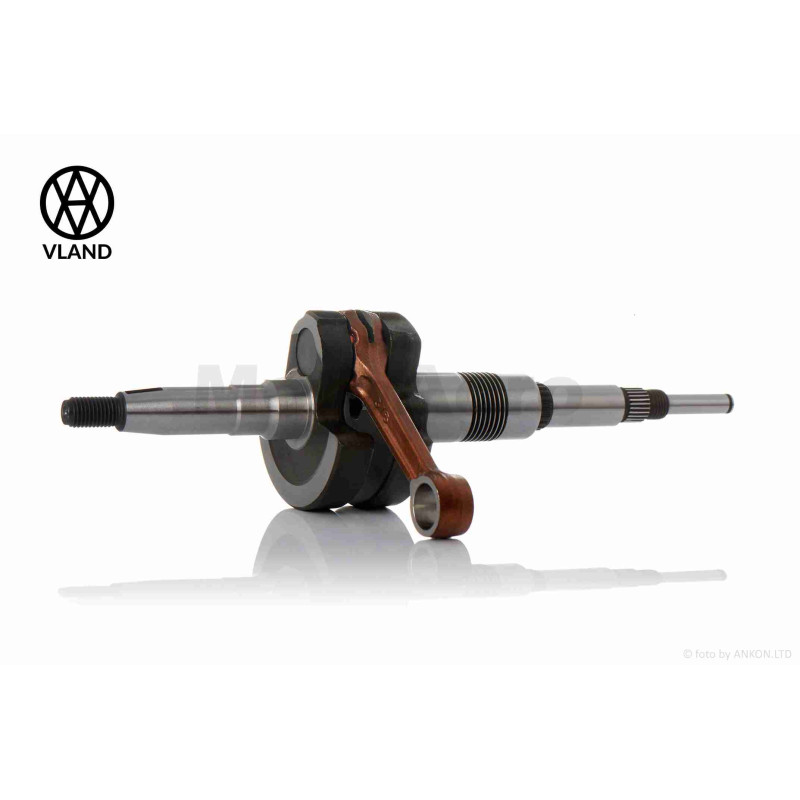 Колінвал  AD50 шатун  +0.9mm  "VLAND"  (Nice Rich)  ТАЙВАНЬ