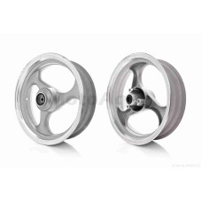 Диск колеса передний 13"-3.50 литой 3 спиц диск d12 (STORM)